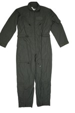 Carter Industries Coveralls Flyers CWU-27/P Mens 44R Sage Green Flight Suit