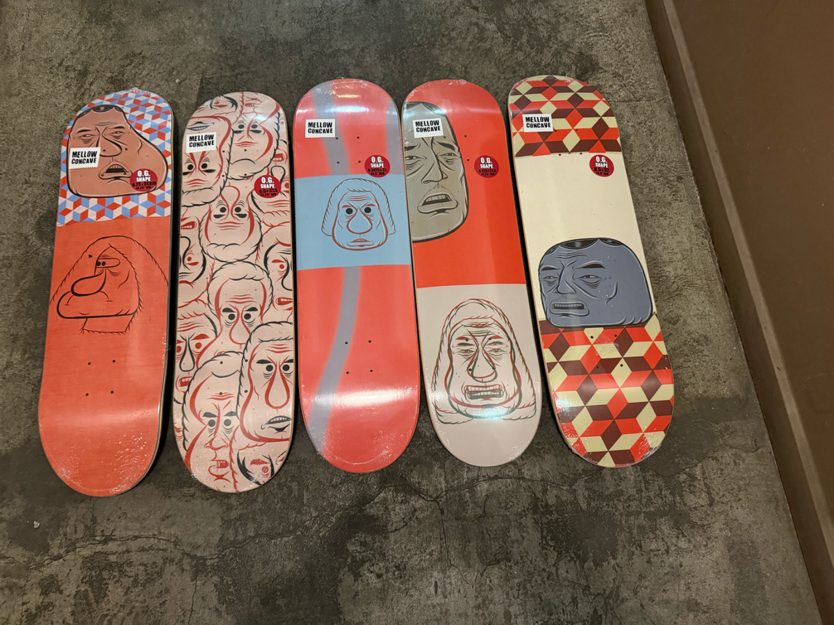 Baker スケートボードデッキ 3枚セット 【Barry Mcgee】 BAKER SKATEBOARDS X BARRY MCGEE - FULL SET OF 5 DECKS - NEW IN