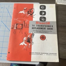1955 Vintage STANCOR Transformers Transformer Brochure CATALOG