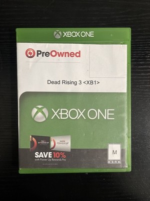 Dead Rising 3 - Microsoft Xbox One, Pre-Owned Box, Missing Insert, Tested