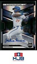 2023 Panini Elite Extra Edition Josh Rivera Signatures Die Cut #/399 Auto #144