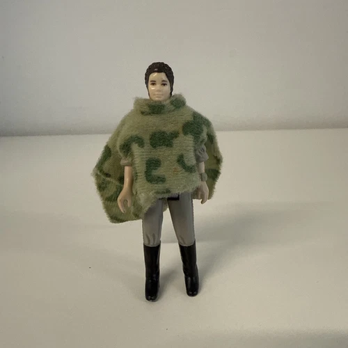 Vintage Star Kenner Wars Princess Leia Poncho Figure & Origonal Poncho