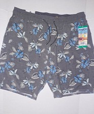 Hang Ten Men's Size XL Swim Shorts GRAY