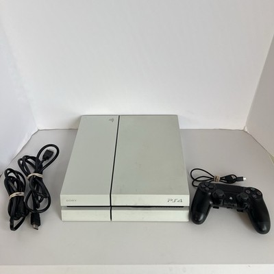Sony PS4 White CUH-1115A 500GB Console w/ Controller HDMI Power Cable