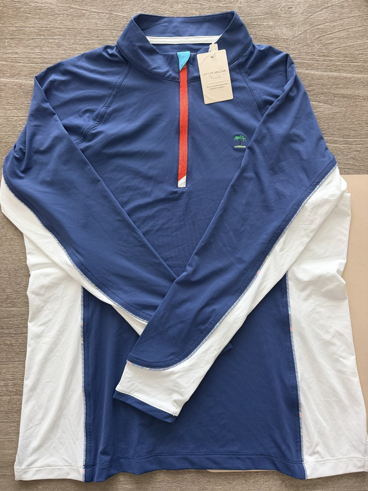 Women's Peter Millar Golf 1/4 Zip Pullover / Nwt / Large