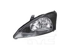 For 2003-2004 Ford Focus Wo Hidsvt Headlight Leftdriver Side Tyc Fo2502199