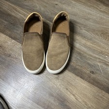 UGG Casual Suede Slip On Sneakers Women’s Size 8.5 Tan 1106545