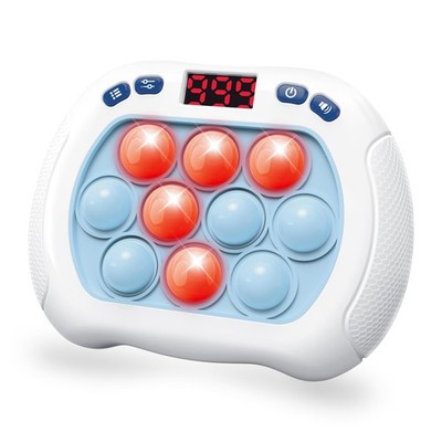 Intoypad Pop Game Light Up Fidget Toy for Kids, 6 Modes LED Screen Quick Push Co