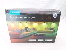 Govee 6 Pack Outdoor Deck Lights, RGBIC & 400...