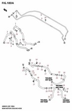 Suzuki Genuine Floor Pipe No.2 Clamp E Vitara A8I061E Engine 17888M58U20-000