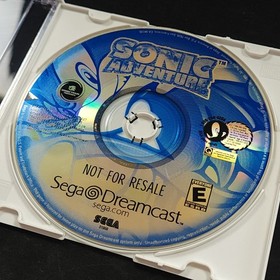 Sonic Adventure Sega Dreamcast Game Only Tested