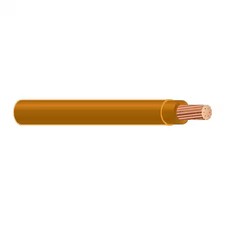 Thhn, Thwn-2 Building Wire, Copper, 4 Awg, 1C, Bare, Stranded, 1000 Ft,