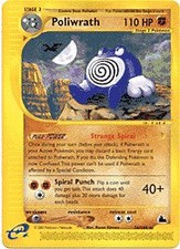 E Skyridge - Poliwrath Pokemon Card 26/144 on eBay