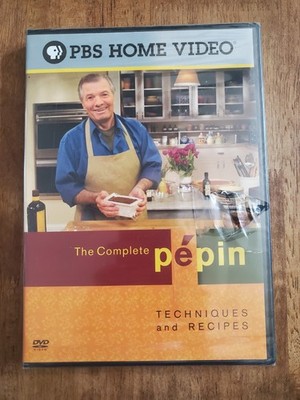 The Complete Pepin - Techniques Recipes - PBS DVD 2007 2-Disc Set