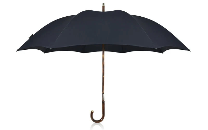 Davek Savile Luxury Umbrella - Classic Black