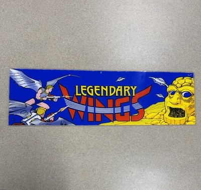 Legendary Wings Arcade Marquee Capcom Original