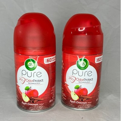 Air Wick Apple Cinnamon Automatic Spray Refill Odor Neutralizing Air Freshener