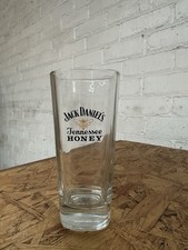 Jack Daniels Tennessee Honey Highball Tumbler Glass 6” tall 