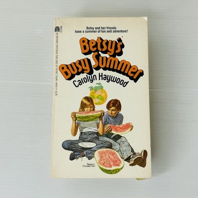 Betsy s Busy Summer Carolyn Haywood First Pocket Books Printing 1980 USA