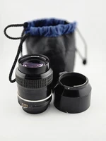 Nikon Nikkor 105mm f/2.5 AI Manual Focus Portrait Lens w HS-8 Hood L37c Filter