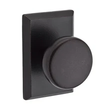 Baldwin Rustic Non-Turning One-Sided Dummy Door Knob - Dark Bronze - NEW