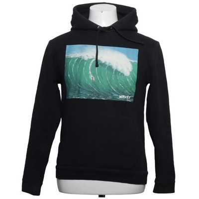 The Cool Elephant, Kapuzenpullover, Größe: M, Schwarz/Mehrfarbig, Print #T6R