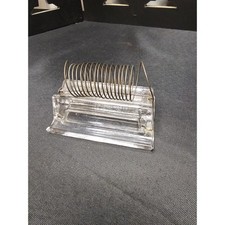 Antique Glass Wire Coil Receipt Letter Fountain Pen Holder Paperweight Antique Glass Wire Coil Receipt Letter Fountain Pen Holder Paperweight