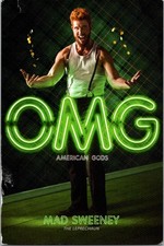 Mad Sweeney American Gods character card Continental Postcard B262