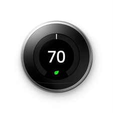 Google Nest T3016US Termostato de Aprendizaje Programable - Acero Inoxidable (Caja Abierta)