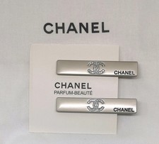 Chanel Beauty Hair Clip Gift Set 2 Pcs New With Box Rare Item silver