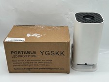 YGSKK Mini Projector with Wifi and Bluetooth, Built-in Apps, Movie Projector