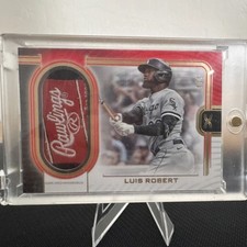 2023 Topps Definitive Collection 1/1 Luis Robert Helmet  Relic #DHC-LR White Sox