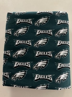 Philadelphia Eagles NFL Cotton Fabric 4 Yards Plus 22 Inches