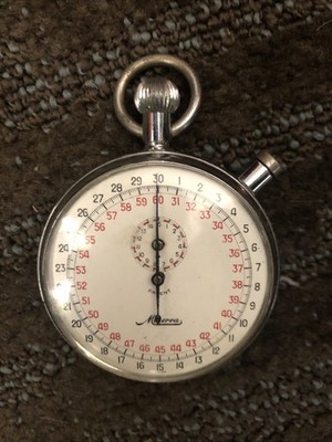Rare Minerva Stopwatch Rattrapante Timepiece Stopwatch Vintage