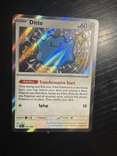 Ditto 201/091 Shiny Rare Pokemon Paldean Fates