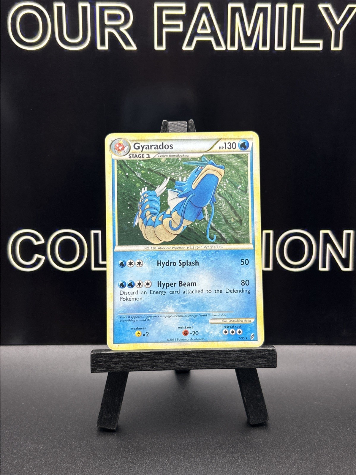 Gyarados 7/95 Call of Legends Holo Card Pokemon TCG