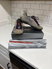 Prada Americas Cup Sneakers Men US 7.5  Brown...