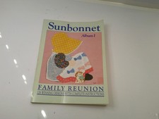 Vtg Sunbonnet Album I Family Reunion Quilt Pa...