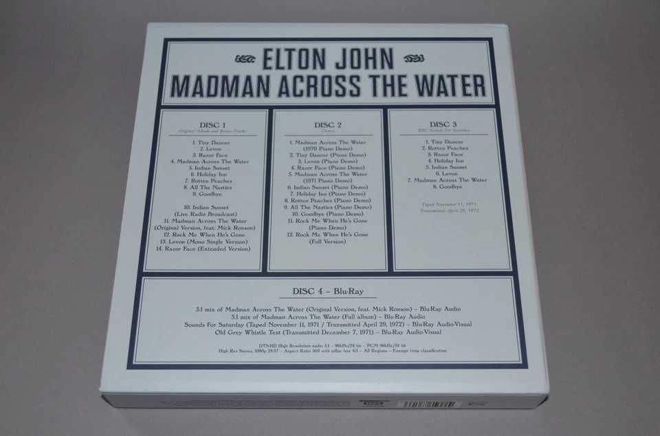 Elton John – Madman Across The Water / Rocket / 3CD+BluRay Earbook / Rar / TOP - Bild 3 von 3