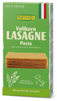 (12,33 Eur/Kg) Rapunzel Bio Lasagne-Platten Vollkorn 6X250G