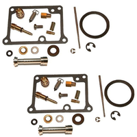 Vergaser Reparatursatz X2 Yamaha RD 350 Ypvs Von 1983 Bis 1985 - Keyster