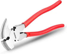 WORKPRO Fencing Pliers, 10-inch Multi Tool Fence Heavy Duty Fencing... 