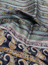 Vintage Silk Saree for Crafting, Sewing, Quilting, Upcycled Projects SS2473
