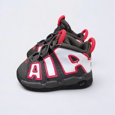 Nike Air More Uptempo Toddler Size 4C Shoes Sneakers Gray Ash White DH9722-200