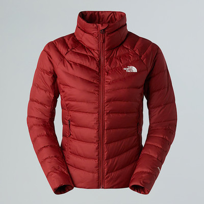 North Face Jacke Ashton Wandern 550 Fill-Down rustikal rot leicht Small 300G