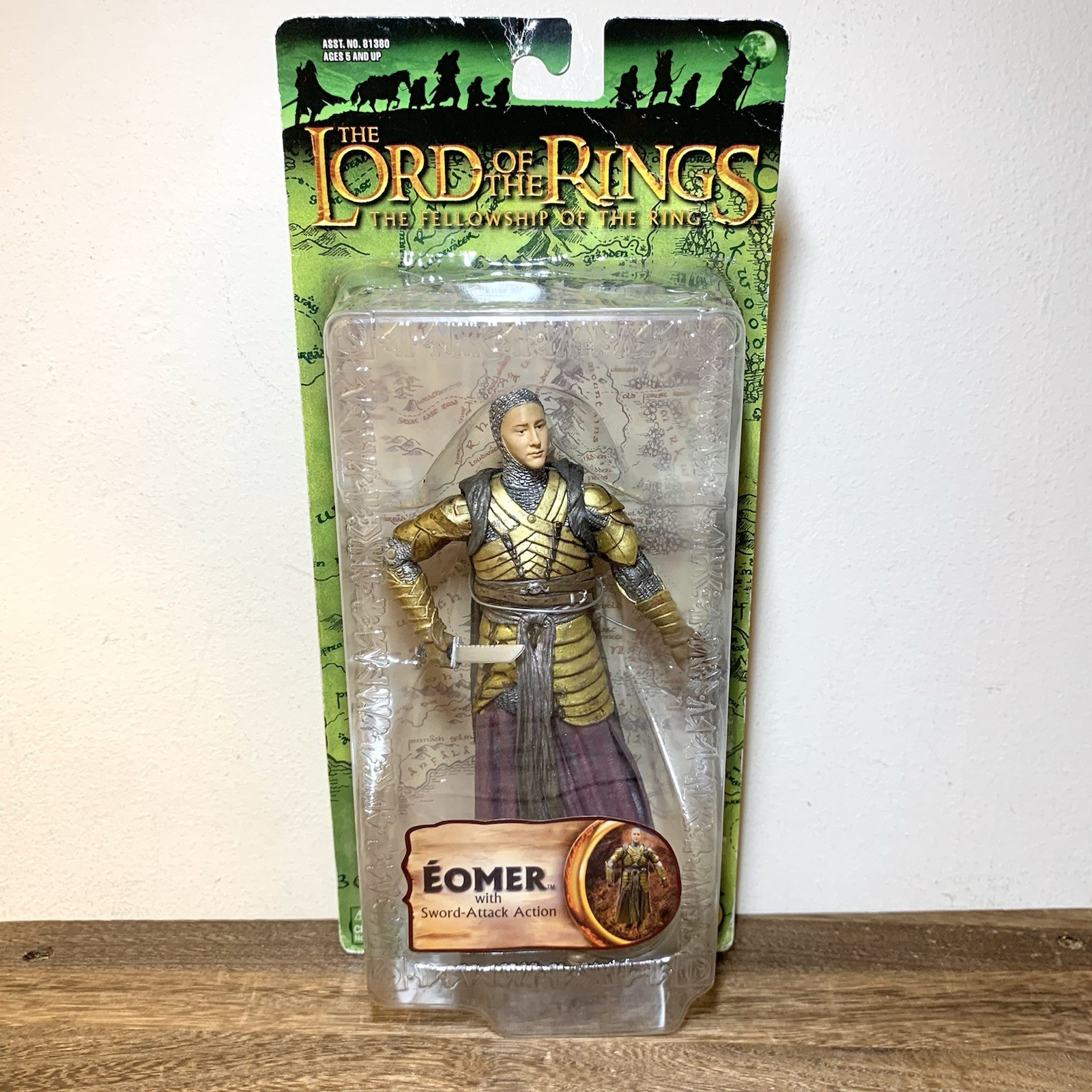 Lord Of The Rings Fellowship Of The Ring Eomer Figure Toy Biz New