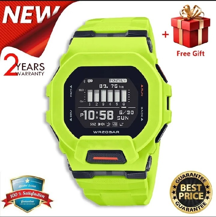 Casio G-Shock GBD200 smartphone watch power trainer bluetooth g