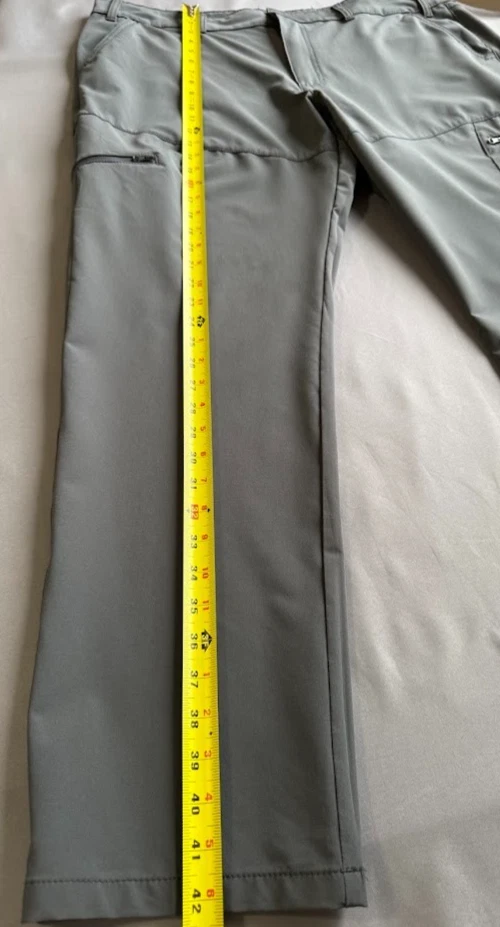 Pantalones cargo Magellan para hombre 40 grises elásticos rendimiento que absorben la humedad al aire libre Foto 3 de 4