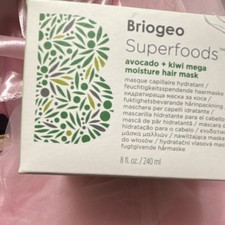 Briogeo Superfoods Avocado  Kiwi Mega Moisture Hair Mask 8 fl oz / 240 ml