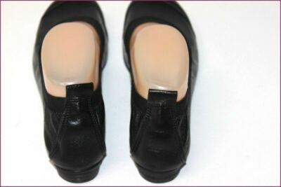 Ballerines En Cuir Noir Margarita Mariotti - Taille 37 (US 5.5) - Très Bon état Occasion